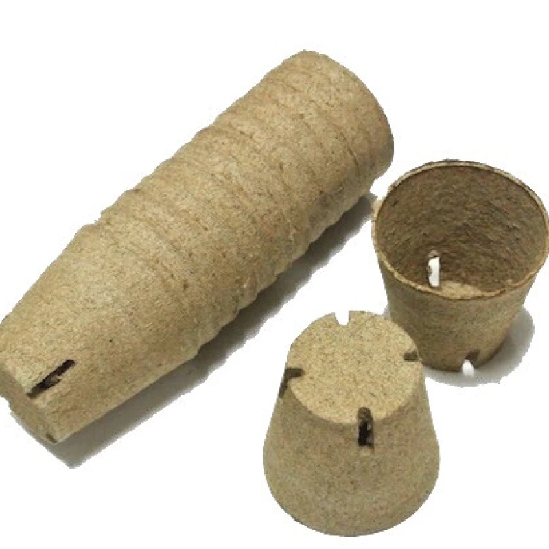Pot rond biodégradable en tourbe - 6 à 17cm - Jiffy
