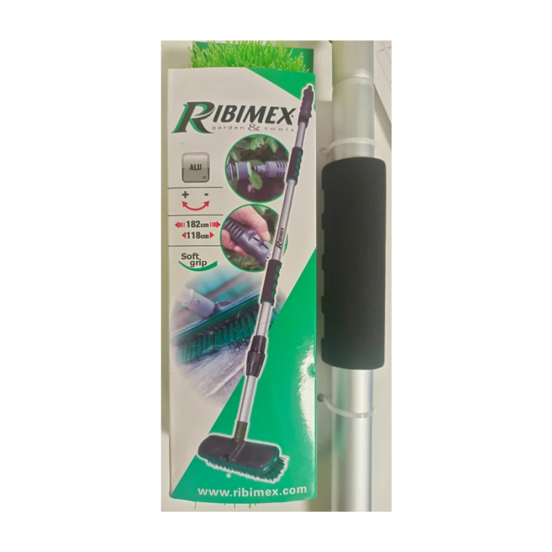 Balai brosse à eau télescopique