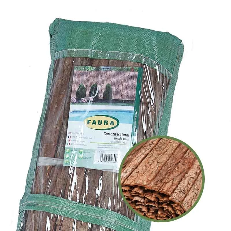 Canisse écorce de pin - H: 1, 1,50 et 2m - L: 3m