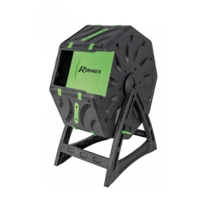 Composteur de jardin rotatif pour déchets organiques - 70L 