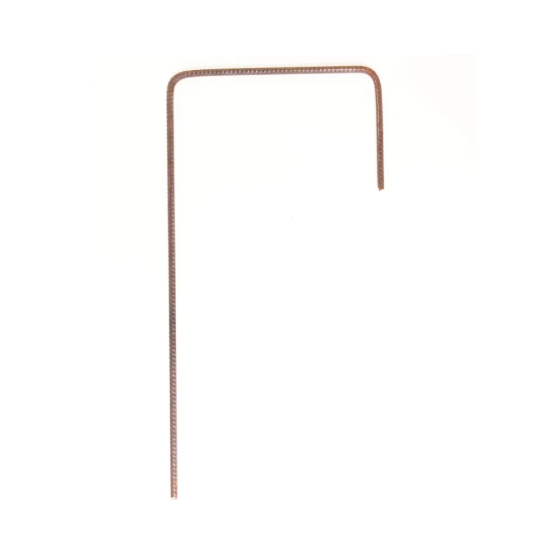 Agrafe en acier pour fixation profonde - Ø6mm - 40 x 20 x 10cm