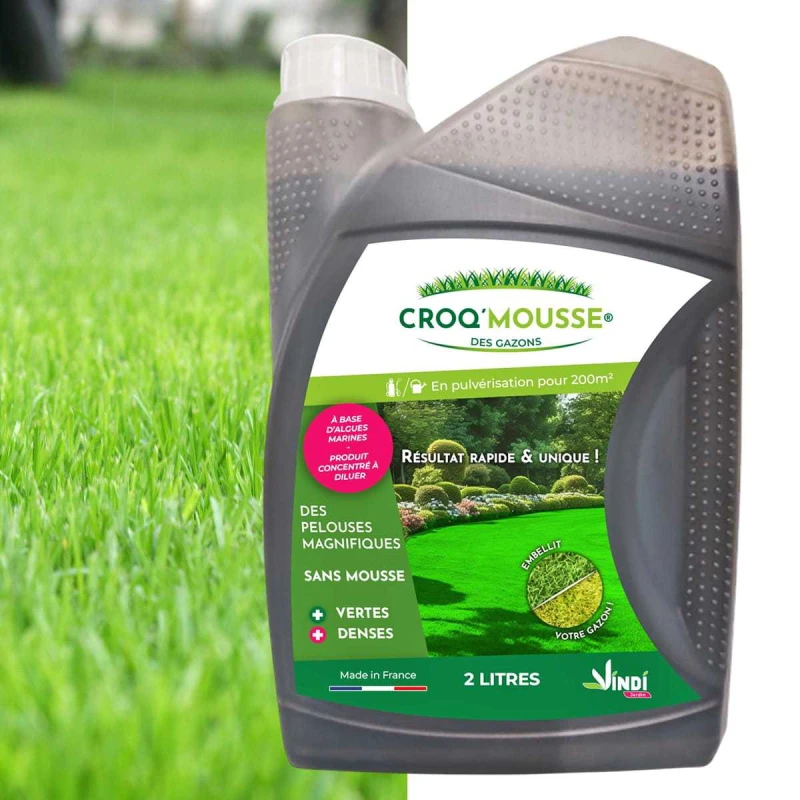 Croq'Mousse des gazons - 2L