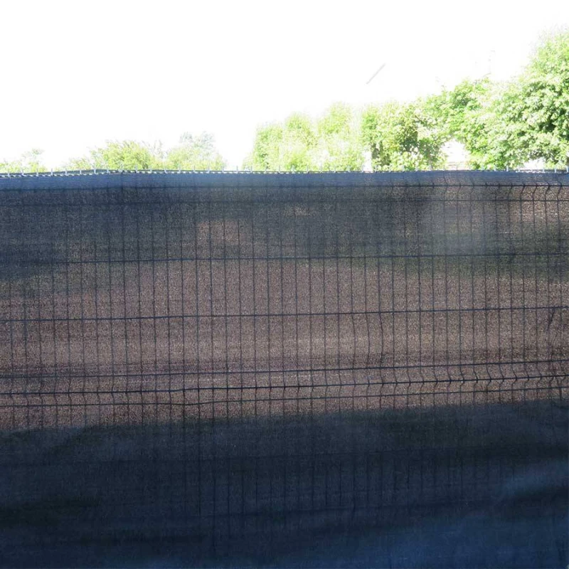 Filet brise vue gris anthracite - 230g - 95% occultant - L 25m