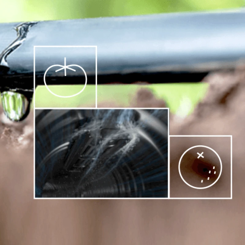Tuyau D2000 avec goutteurs plat Ø16mm - Rivulis