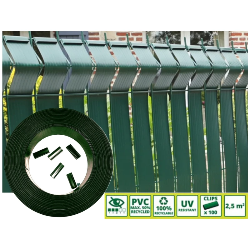 Lamelles occultantes PVC 48mm - Rouleau 50m