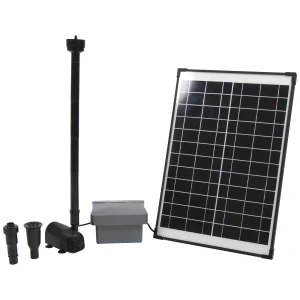 Pompe solaire pour fontaine avec accumulateur - SolarMax