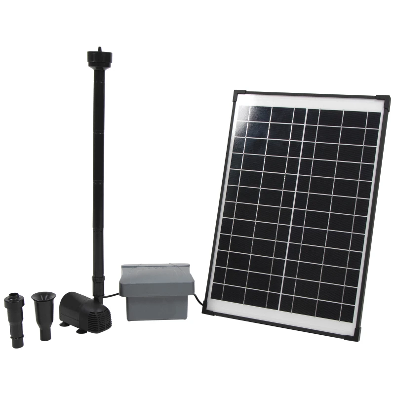 Pompe solaire pour fontaine avec accumulateur - SolarMax