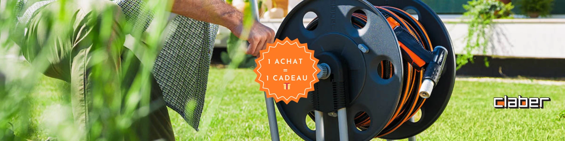 Bandeau Slider offre cadeau CLABER