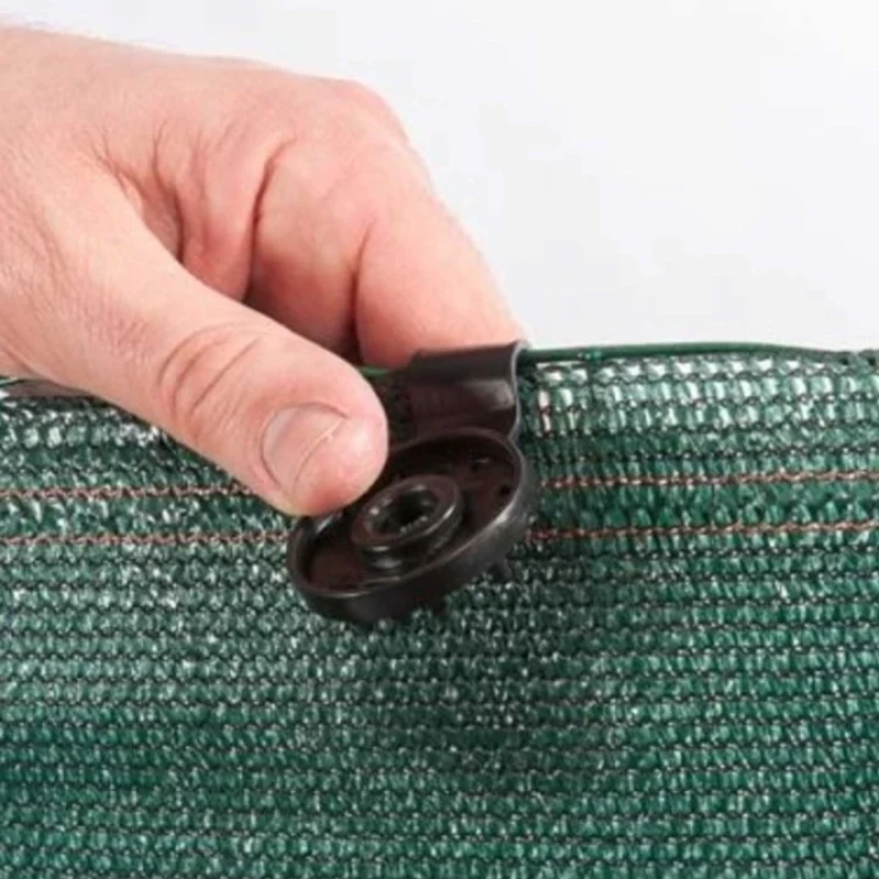 Clips de fixation indémontable pour filet - 100 pièces