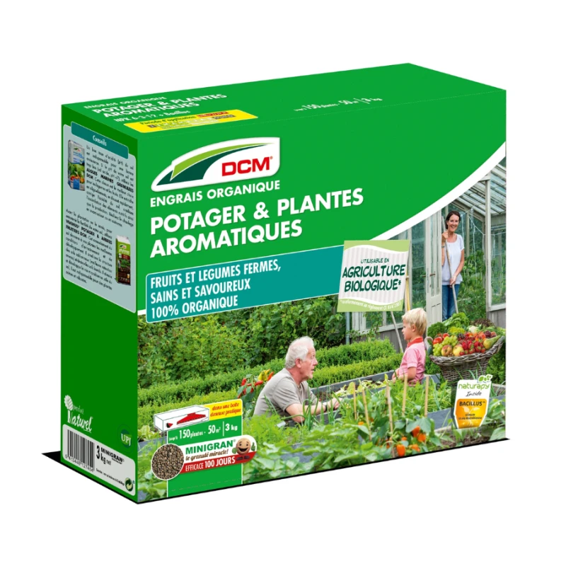 Engrais pour potager et plantes aromatiques - 3 kg