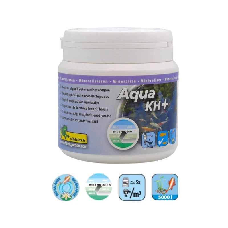 Aqua KH+ - Augmente la dureté carbonatée de l'eau