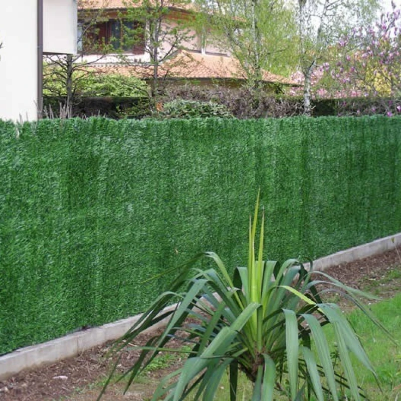 Haie artificielle Vert sapin - H:1,20 à 2m - L:3m