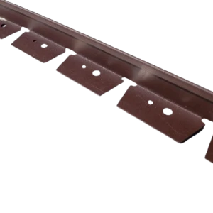 Bordure équerre acier peint Marron - JardiBord - H.4cm - L.2m