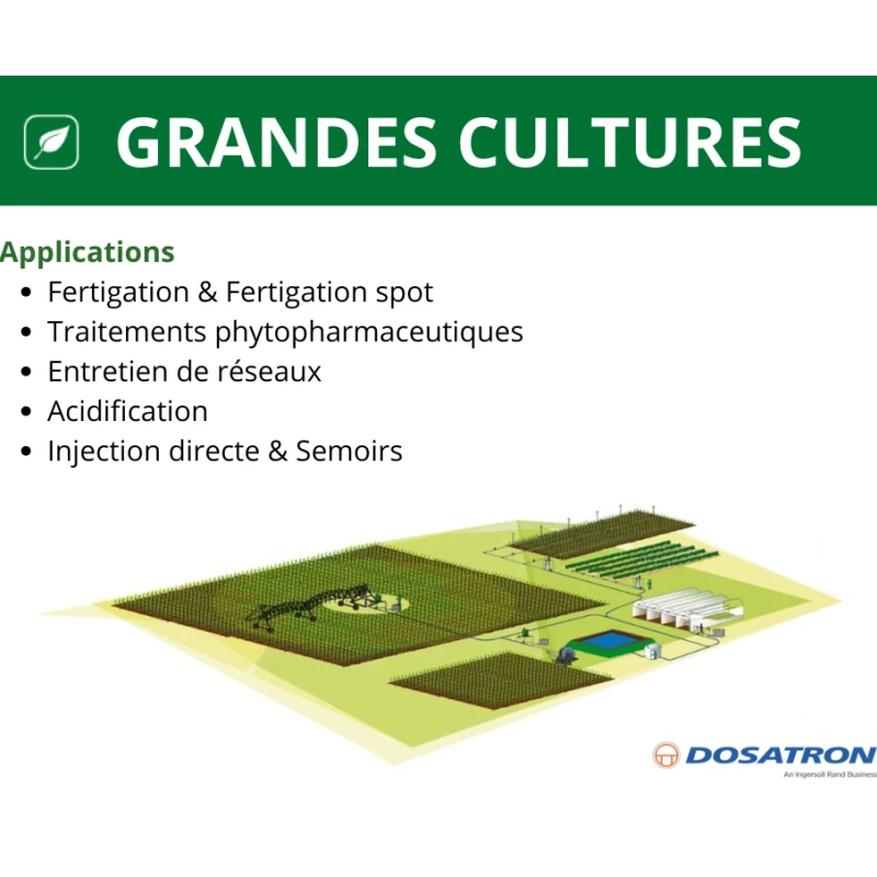 Pompe doseuse D25-GL2 VF - Dosatron