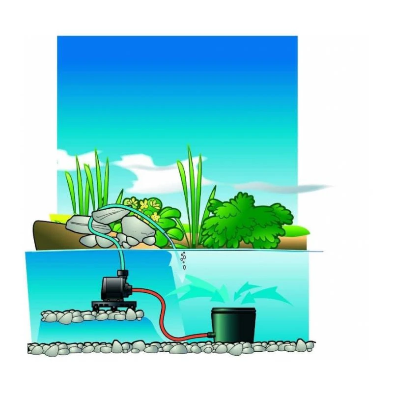 Filtre immergé pour bassin avec pompe - BioPure 2000 Basic-Set