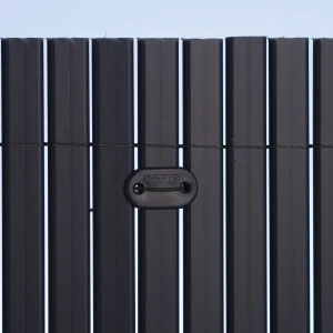 Fixations pour canisses et écrans artificiels - Lot de 26 pièces