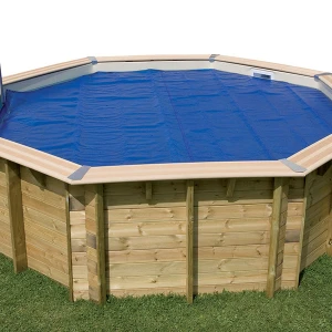 Bâche à bulles pour piscine octogonale - Ubbink  