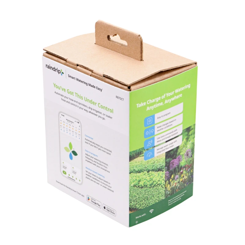 Programmateur nez de robinet à pile Bluetooth/Wifi - Raindrip