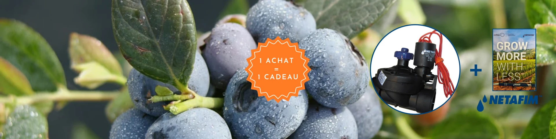 Slider offre speciale Electrovanne NETAFIM