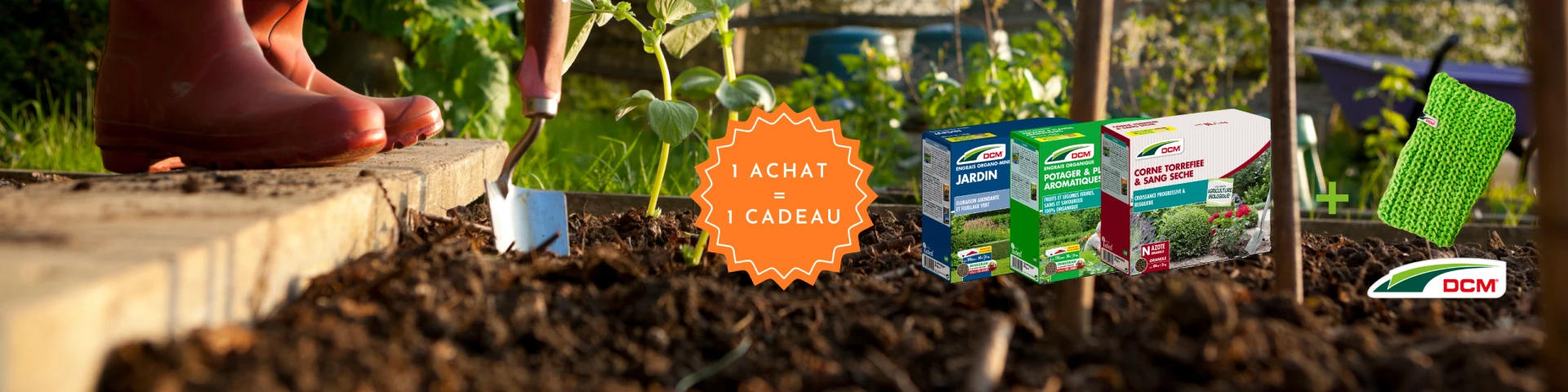 Slider offre spéciale engrais DCM