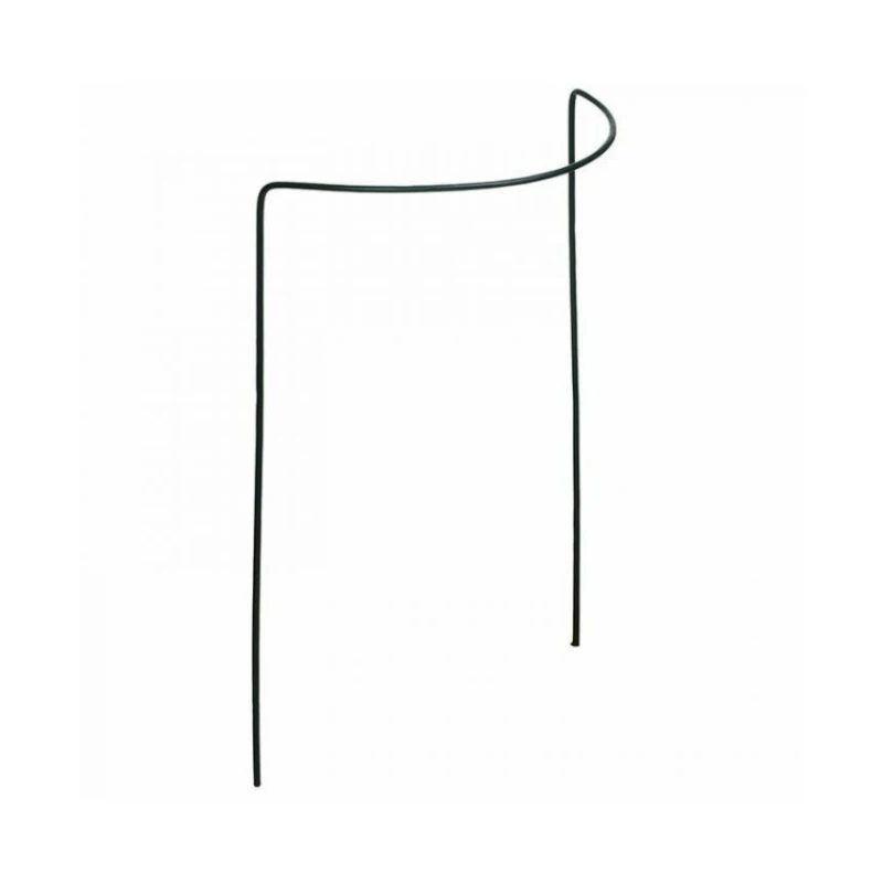 Support tuteur acier pour plante en demi-cercle - H60 à H100