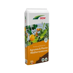 Terreau pour agrumes et plantes méditerranéennes - 30L