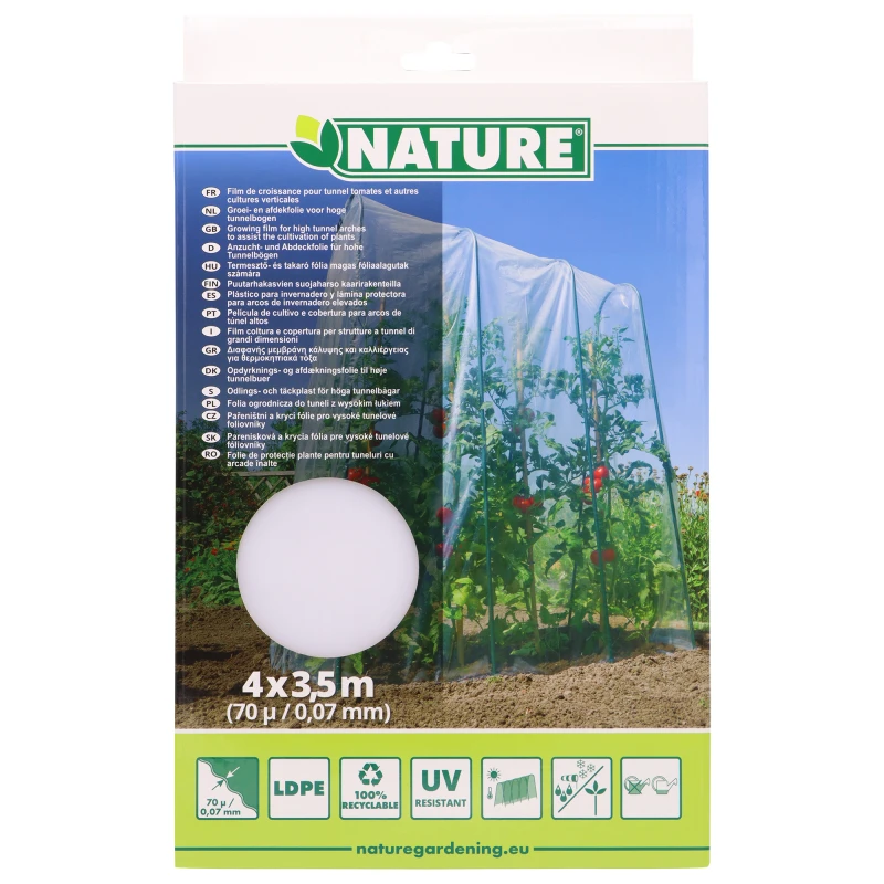 Film de croissance pour tunnel à tomates - 4m x 3,50m