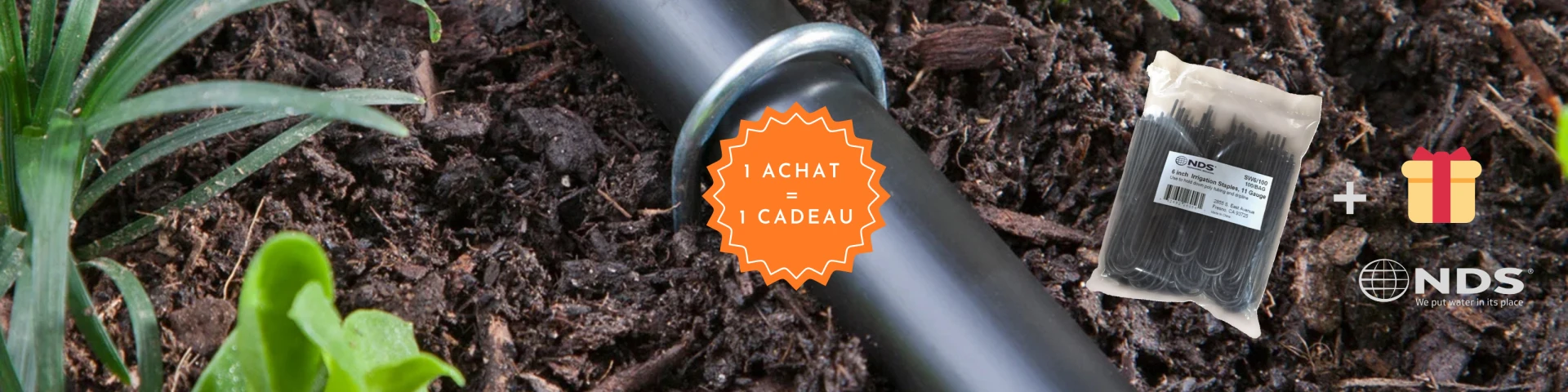 Bandeau Slider offre spéciale fixation NDS