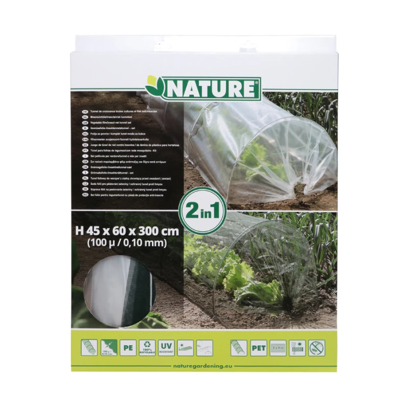 Mini-tunnel de forçage 2 en 1 - 3m