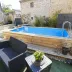 Piscine rectangulaire AZURA 2x4m H1,26m avec kit de filtration - Ubbink 