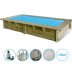 Piscine rectangulaire AZURA 2x4m H1,26m avec kit de filtration - Ubbink 
