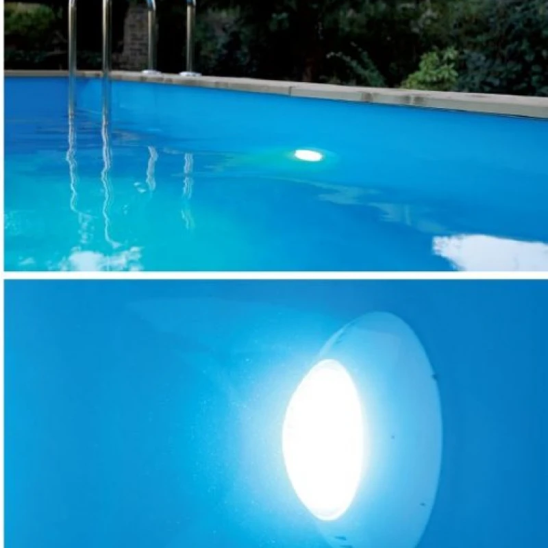 Projecteur pour piscine bois