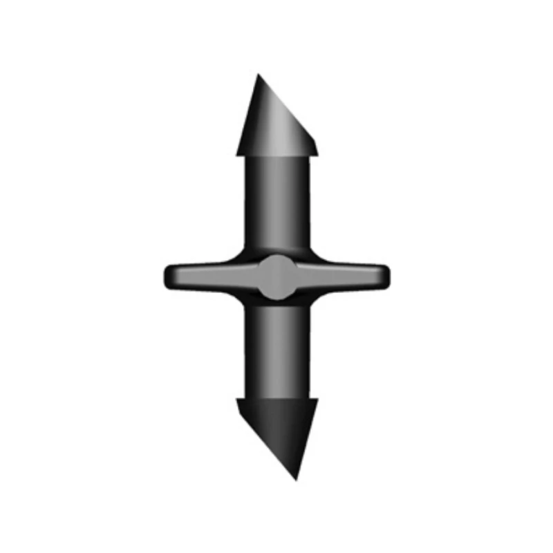 Tétine de jonction cannelée 4mm pour micro-tube 4x6mm