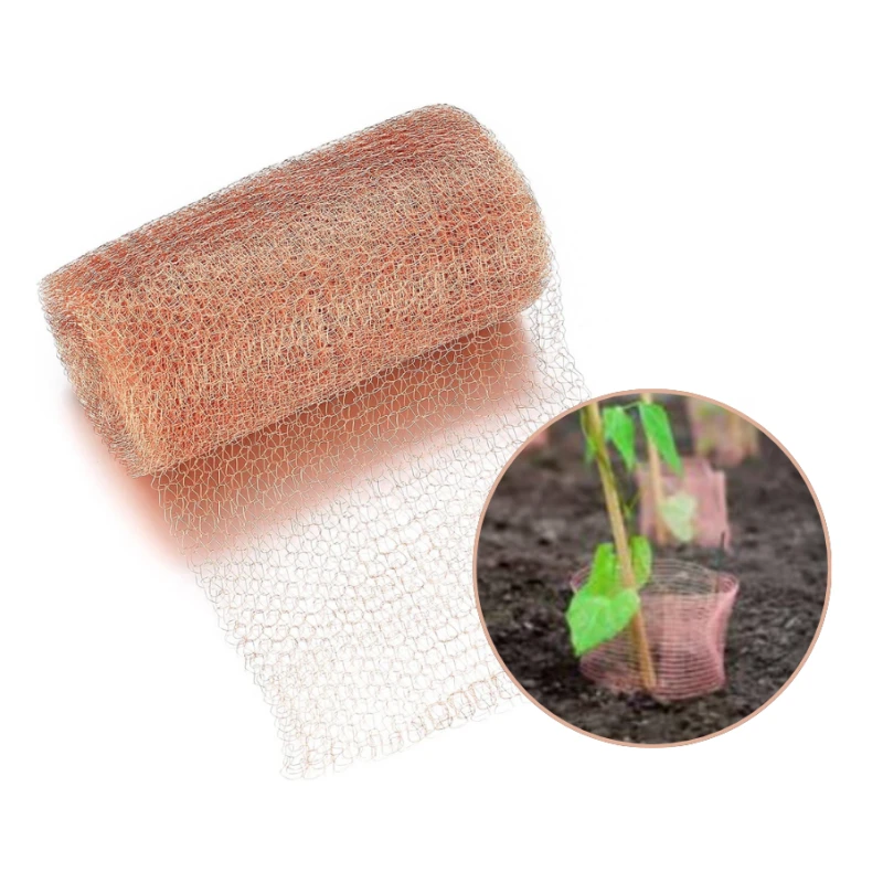 Filet de cuivre anti limaces et escargots 