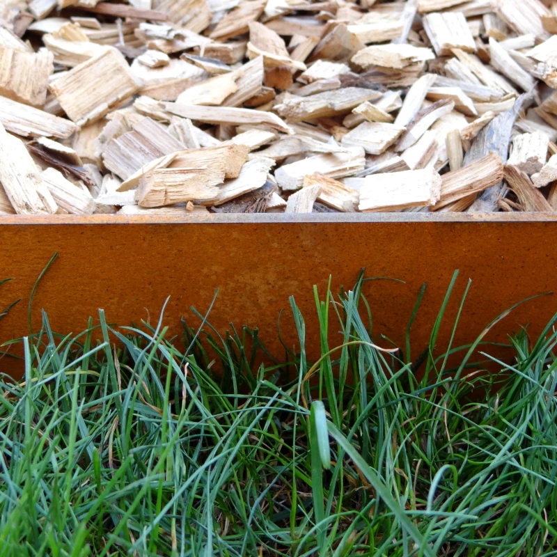 Bordure acier corten - L. 1,90m - Ep. 3mm