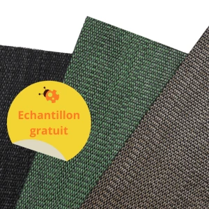 Echantillon gratuit toile de paillage tissée - 20x10cm