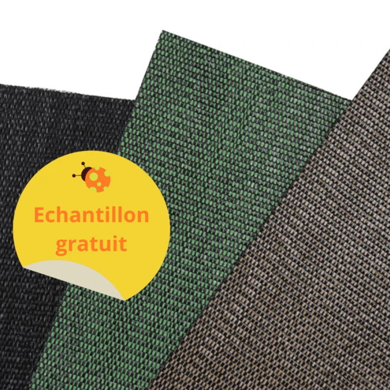 Echantillon gratuit toile de paillage tissée - 20x10cm