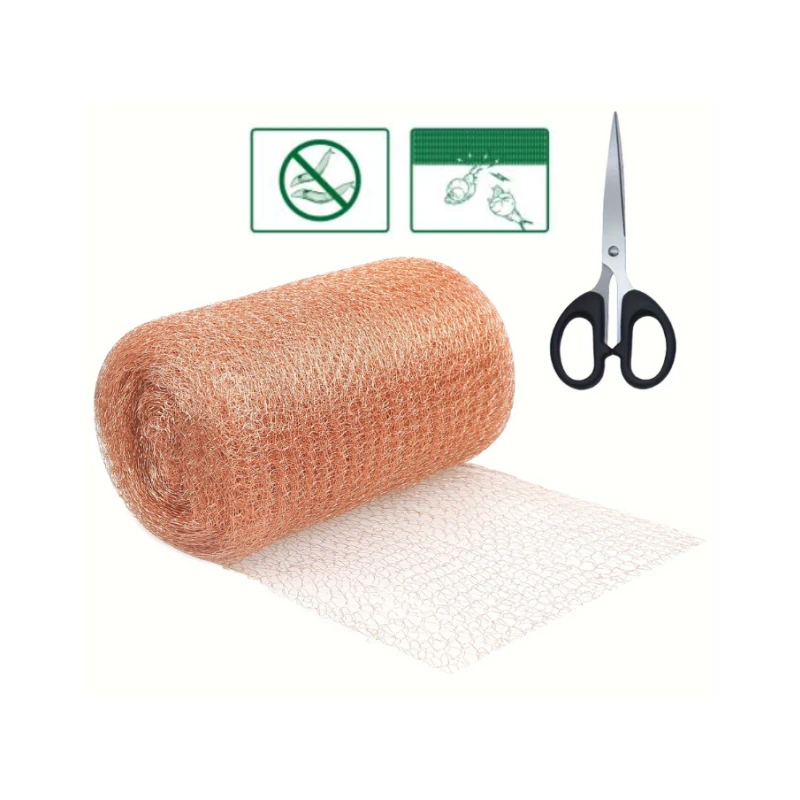 Filet de cuivre anti limaces et escargots 