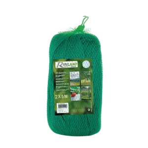 Filet de protection anti oiseaux vert - Maille 20x20mm