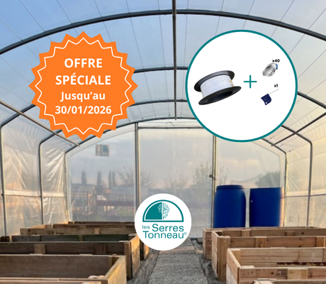 OFFRE SPÉCIALE POP IN Kit Serres Tonneau