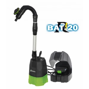 Pompe vide fût ou vide cave sur batterie R-BAT20