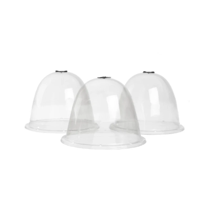 Cloches transparentes pour potager - Lot de 3