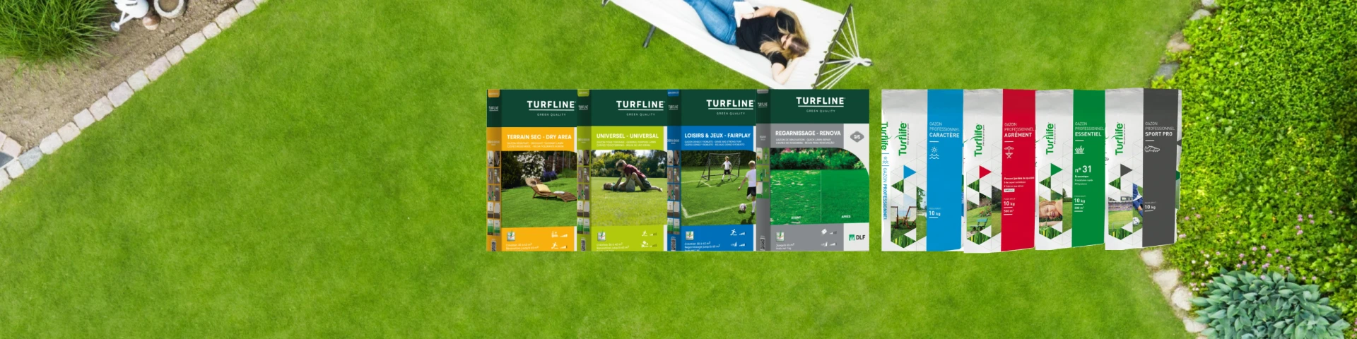 Slider semence gazon