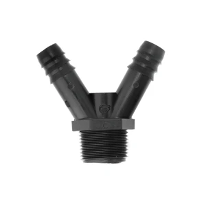 Jonction en Y cannelée et filetée - Tavlit