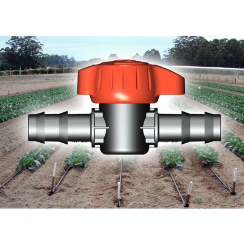 Vanne cannelée Pro - Goutte à Goutte Ø16 à 20mm - Teco