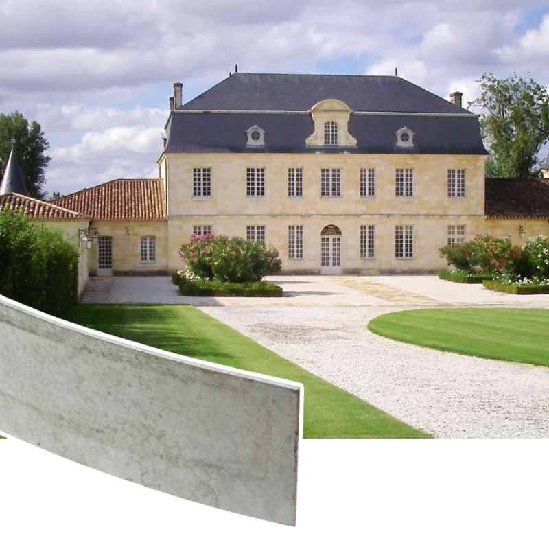 Bordure tradition acier galvanisé - L. 2m - Ep. 5mm