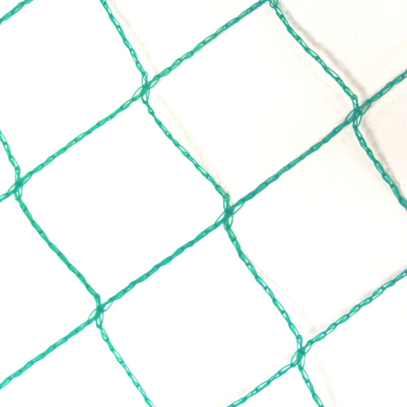 Filet anti-oiseaux vert 25gr/m² - Maille 13x13mm - Rouleau de 50m
