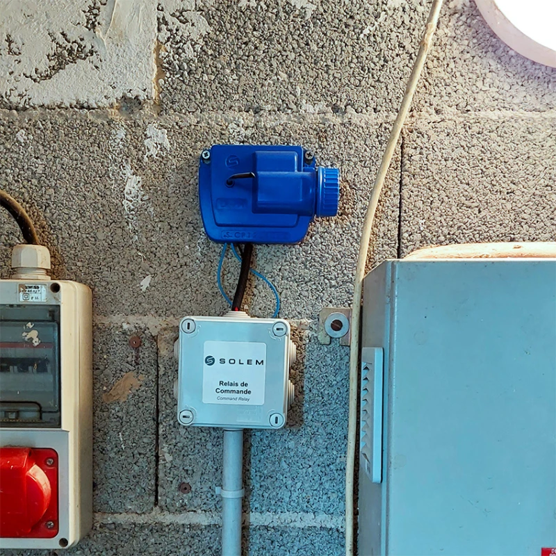 Programmateur à pile 9V pour vanne maitresse LR-PM - Solem