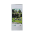 Pergola double droite en acier H232 x 114 x 66cm
