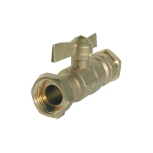 Vanne laiton de raccord à compression Ø25 et 32mm